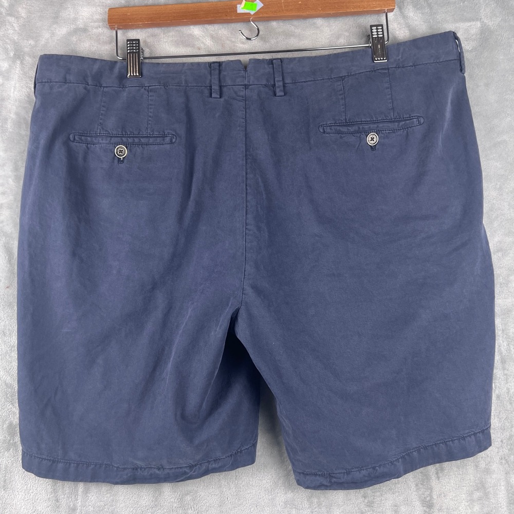 Peter Millar Collection Mens Shorts Navy Blue Tencel Cotton Size 42 NWT - Picture 10 of 12